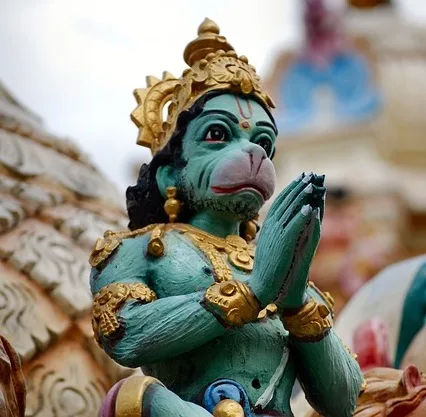 Lyrics of Hanuman chalisa in Bengali with translation and meaning, also images and videos of Hanuman chalisa